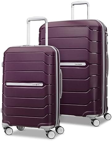 Samsonite Freeform 2-Piece Luggage Set - Carry-On & Large Checked Luggage with Dual Spinner Wheels - Durable…