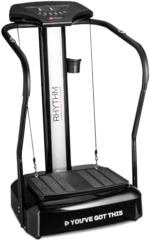 Lifepro Rhythm Vibration Plate Exercise Machine — 99 Speeds & Heart Rate Monitor Whole Body Vibration Platform Machine for…
