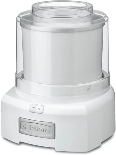 Cuisinart Ice Cream Maker, 1.5 Quart Double Insulated, Sorbet and Frozen Yogurt Maker, Ready in 20 Minutes…