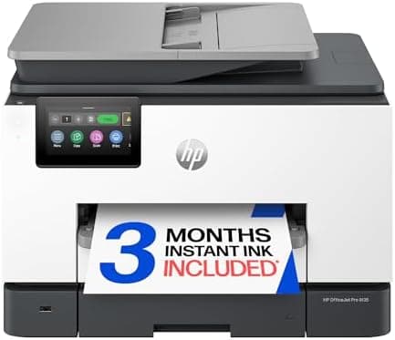 HP OfficeJet Pro 9135 Wireless All-in-One Color Inkjet Printer, Print, Scan, Copy, Fax, ADF, Duplex…