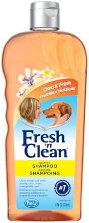 Pet-Ag Fresh ’n Clean Scented Shampoo, Classic Fresh Scent - 18 oz - Moisturizes with Vitamin E & Aloe Vera - Strengthens &…
