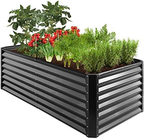 Best Choice Products 6x3x2ft Outdoor Metal Raised Garden Bed, Deep Root Box Planter for Vegetables, Flowers, Herbs, 269 Gallon…