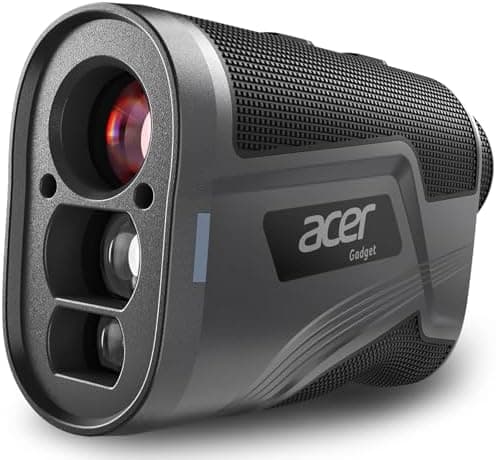 Acer Gadget Golf Rangefinder with Slope - 800/1200Yards Range Finder for Hunting, 6X Magnification with Flag Pole Locking…