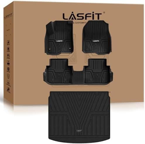 LASFIT Floor Mats and Cargo Liner for Honda CR-V 2026 2025 2024 2023 (Gasoline & Hybrid & e:FCEV), All…