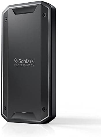 SANDISK Professional 2TB PRO-G40 SSD - Up to 2700MB/s, Thunderbolt 3 (40Gbps), USB-C (10Gbps), IP68…