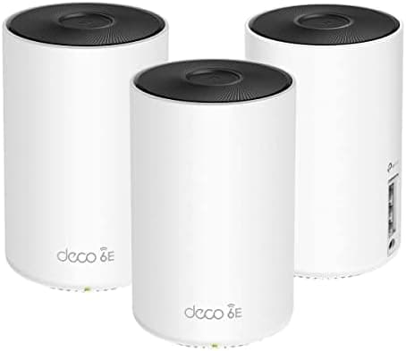 TP-Link Deco AXE5300 Wi-Fi 6E Tri-Band Whole-Home Mesh Wi-Fi System…