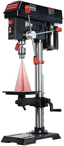 BUCKTOOL 12 INCH 6.2A Professional Bench Drill Press, 3/4HP Powerful Benchtop Drill Press, Variable Speed Drill Press with IIIA…