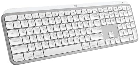 Logitech MX Keys S for Mac, Wireless Keyboard, Fluid, Precise Laptop-Like Typing, Programmable Keys, Backlit, Bluetooth USB C…