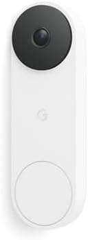 Google Nest Doorbell (Wired, 3rd Gen) - 2K Video and Gemini, Live View, Night Vision, 2-Way Audio - Works with Google Home - 2025…