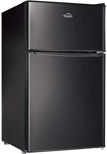 Walsh Compact Refrigerator, Dual Door Fridge, Adjustable Mechanical Thermostat with Freezer…