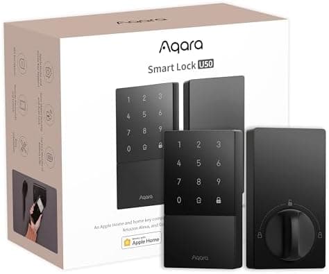 Aqara Smart Lock U50, Keyless Entry Door Lock with Apple Home Key…