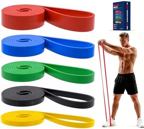 Pull Up Bands, Resistance Bands Set, Exercise Workout Bands for Men &…