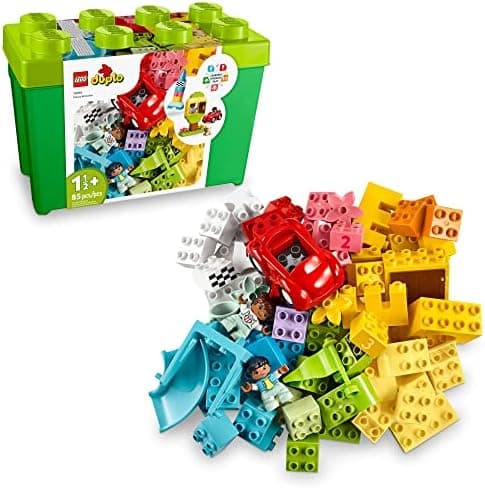 LEGO DUPLO Classic Deluxe Brick Box Building Blocks - Learning & Educational Toys for Toddlers…
