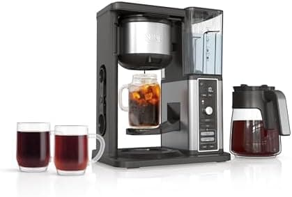 Ninja Hot & Iced XL Coffee Maker with Rapid Cold Brew, 4 Brew Styles, 8 Sizes Small Cup to Travel Mug, Single-Serve Coffee…