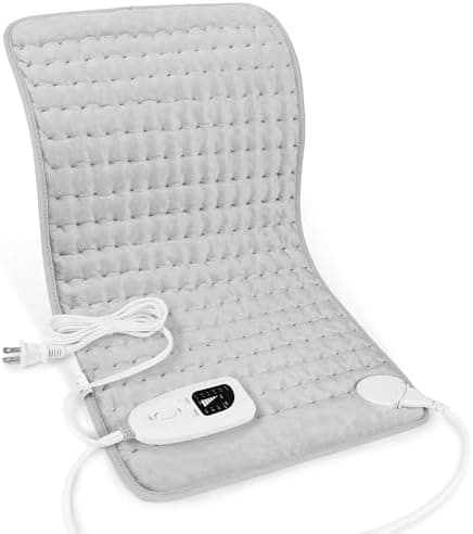 Deepsoon Heating Pad,Electric Heating Pads for Back,Neck,Moist Heating Pad for Abdomen Shoulder Knee Legs,Dry/Moist Heat&Auto…