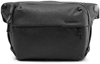 Peak Design Everyday Sling 3L – Adjustable Strap, FlexFold Divider…