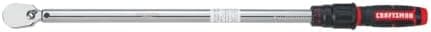 CRAFTSMAN Torque Wrench, 1/2" Drive, 50-250 FT-LB (CMMT99434)