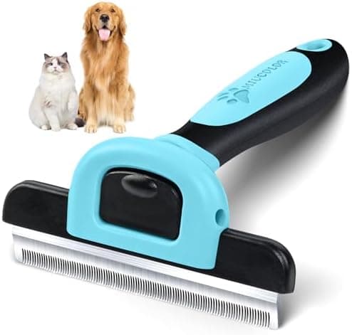 MIU COLOR Pet Grooming Brush, Deshedding Tool for Dogs & Cats, Effectively Reduces Shedding by up to 95% for Short Medium and…