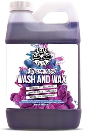 Chemical Guys Extreme Bodywash & Wax Foaming Car Wash Soap - Soap for…