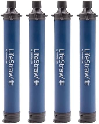 LifeStraw Personal Water Filter for Hiking, Camping, Travel, and Emergency Preparedness
