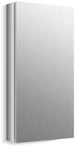 Kohler Verdera 15 in. W x 30 in. H Recessed Medicine Cabinet in Anodized Aluminum