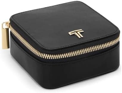 TUMI TUMI - Belden Jewelry Case - Women's Premium Leather Travel Accessories Organizer - For Earrings, Rings…