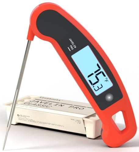 Lavatools Javelin® PRO Classic Ultra-Fast 2-Second Professional Digital Instant Read Meat Thermometer for Grill and Cooking…