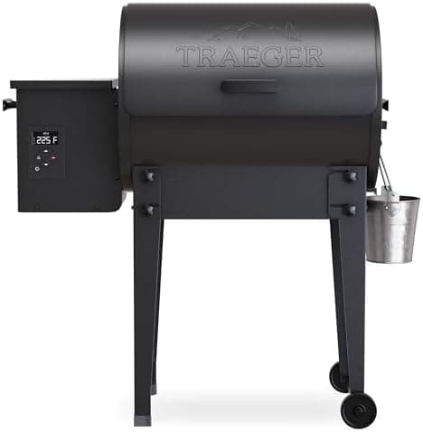 Traeger Grills TFB30KLF Tailgater 20 Portable Electric Wood Pellet Grill and Smoker – Foldable Legs, 6-in-1 Versatility, 300 sq…