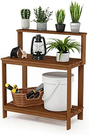 Furinno FG17478 Tioman Outdoor Patio Furniture Hardwood Potting…