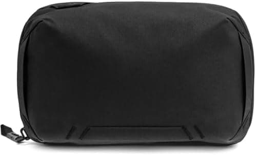 Peak Design Tech Pouch, Black, Electronics Organizer for Travel or Everyday Carry, Origami-Style Storage, Cable Pass-Through…