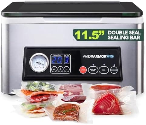 Avid Armor Chamber Vacuum Sealer Machine USV20 Ultra Series for Wet Foods, Meat Vacuum Packing…