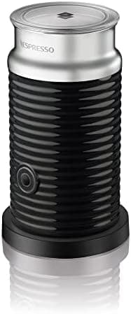 Nespresso Aeroccino 3 Milk Frother, Black, Steel