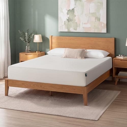 Zinus 12 Inch King Green Tea Memory Foam Mattress [New Version], Fiberglass Free, Medium Firm Feel…