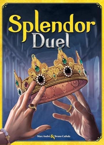 Splendor Duel Board Game - Two-Player Strategy Game for Intense Gem Collecting Battles - Fun Family Game for…