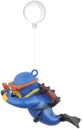 onesimcr Floating Fish Tank Decorations, Aquarium Decorations, Lovely Diver Fish Tank Decorations, Floating Device Fish Tank…