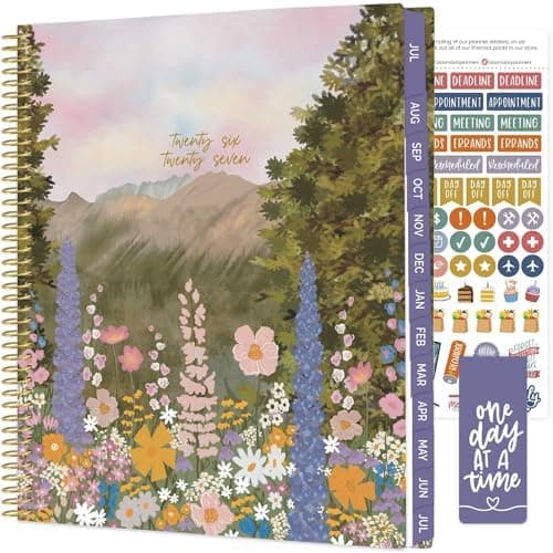 bloom daily planners 2026-2027 (8.5" x 11") Academic Year Day Planner (July 2026 - July 2027) - 13…