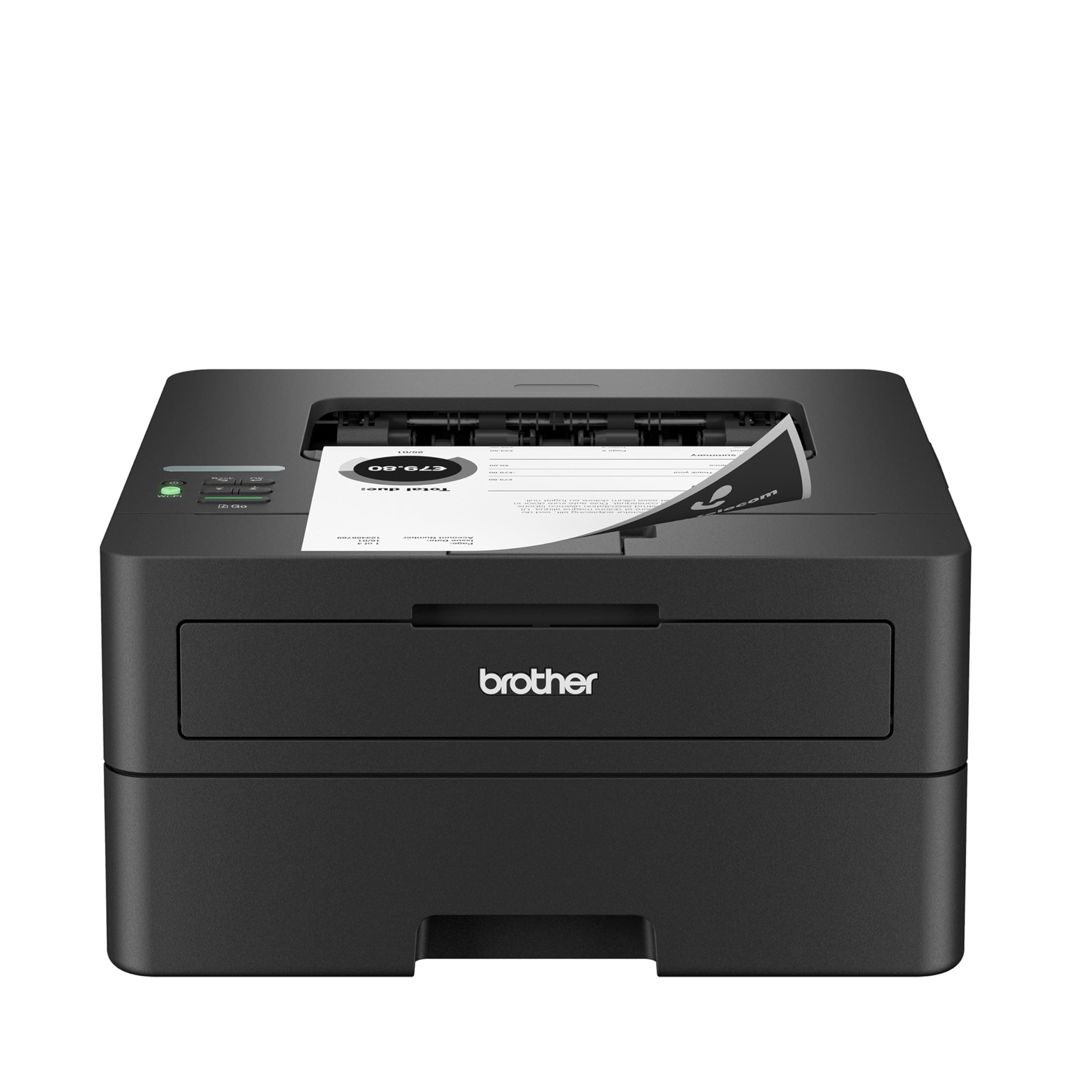 Brother HL-L2460DW Wireless Compact Monochrome Laser Printer with Duplex, Mobile Printing, Black & White…