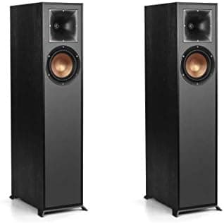 Klipsch Reference R-610F Floorstanding Speaker, Black, Pair