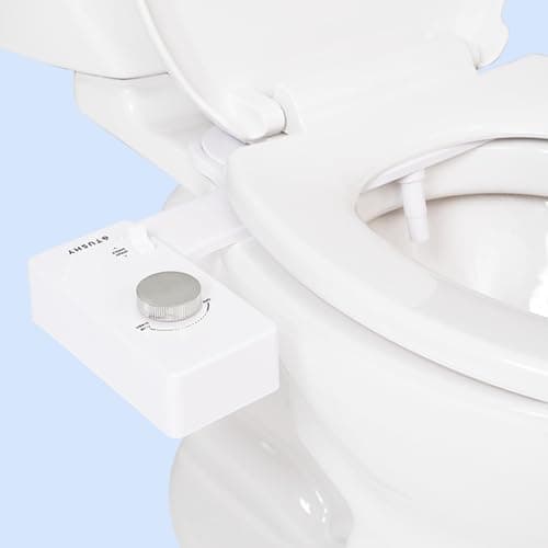 TUSHY Classic 3.0 Bidet Toilet Seat Attachment - a Non-Electric Self Cleaning Water Sprayer with Adjustable Water Pressure…
