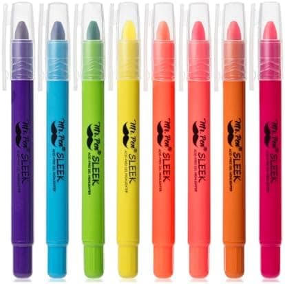 Mr. Pen- No Bleed Gel Highlighters, Vibrant Colors, 8 Pack | Bible…