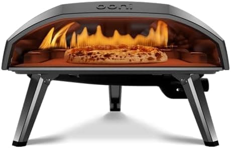 ooni Koda 16 Natural Gas Pizza Oven – 16" Gas Powered Outdoor Oven with 28 mBar Regulator and Gas…