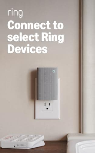 Ring Chime Plus (newest model) — Crisp, clear audio alerts for select Ring devices, built-in night-light, customizable tones…