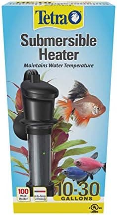 Tetra 26446 HT Submersible Aquarium Heater With Electronic Thermostat, 100-Watt, Multicolor, 10-30 Gallon