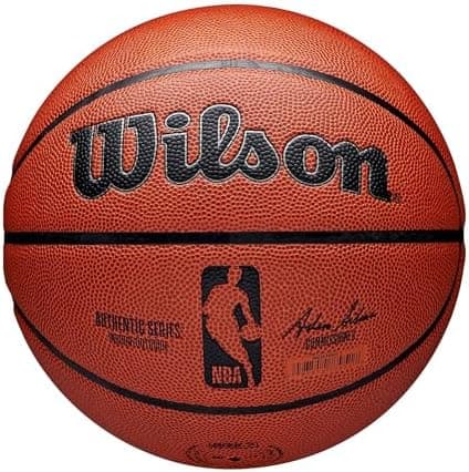 WILSON NBA Authentic Indoor/Outdoor Basketballs - Size 3, Size 6 and Size 7