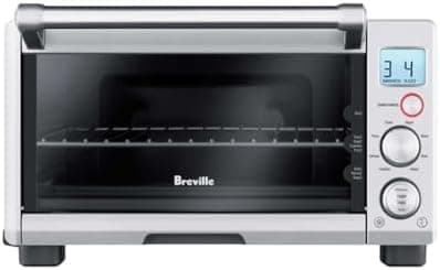 Breville BOV650XL Compact Smart Oven and Countertop Toaster, Small, Brushed Stainless Steel