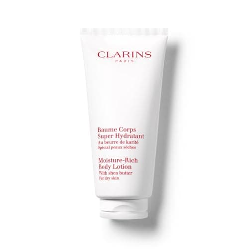 Clarins Moisture-Rich Body Lotion | Intensely Hydrates | Nourishes, Softens and Smoothes | Non-Greasy and Fast Absorbing | 88%…