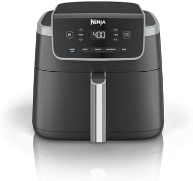 Ninja Air Fryer | 5 QT Capacity fit up to 4lbs of Fries | 5-in-1 Air Fry, Bake, Roast, Reheat, & Dehydrate | 400°F | Air Crisp…