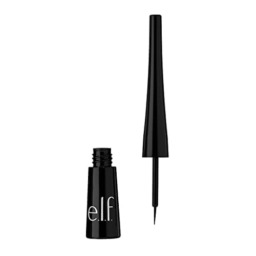 e.l.f. Liquid Eyeliner, High-pigment Liquid Eyeliner With Extra-Fine…
