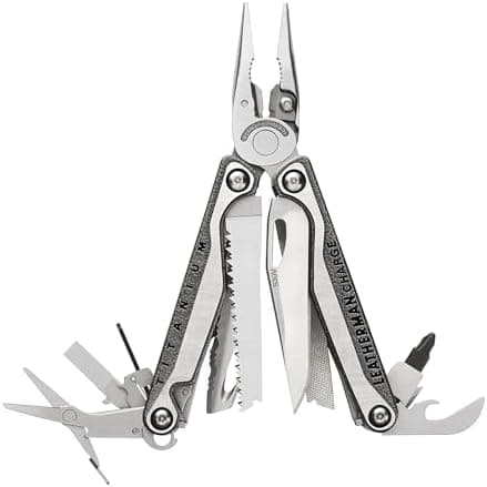 Leatherman Charge Plus TTI, 19-in-1 Premium, Versatile Multi-tool for Home, Outdoors, Auto Repairs, Everyday Carry (EDC)…