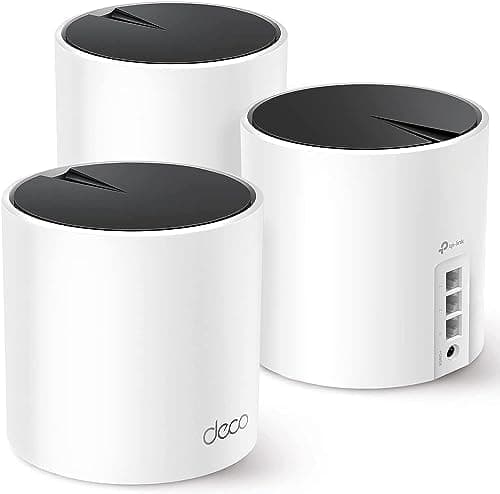 TP-Link Deco X55 AX3000 WiFi 6 Mesh System - Covers up to 6500 Sq.Ft, Replaces Wireless Router and Extender, 3 Gigabit Ports per…